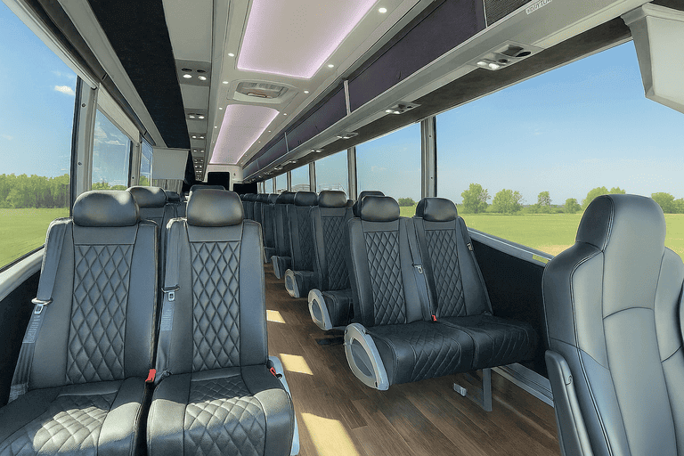 Rent a Bus for Transfers to and from [BCITY] Airports